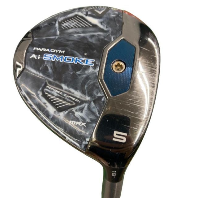 【中古】 キャロウェイ PARADYM Ai SMOKE MAX 5W フェアウェイウッド FW TENSEI 50 for CW(Ai SMOKE FW) (フレックスS) メンズ 男性用 右利き 右用 Cランク ゴルフクラブ