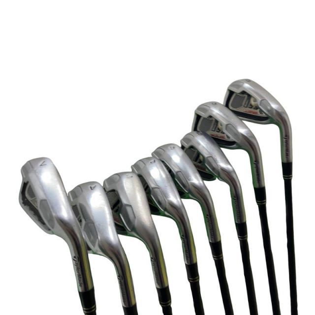 【中古】 テーラーメイド TOUR BURNER 8S アイアンセット IR RE-AX SUPERFAST 60(アイアン) (フレックスS) メンズ 男性用 右利き 右用 Dランク ゴルフクラブ