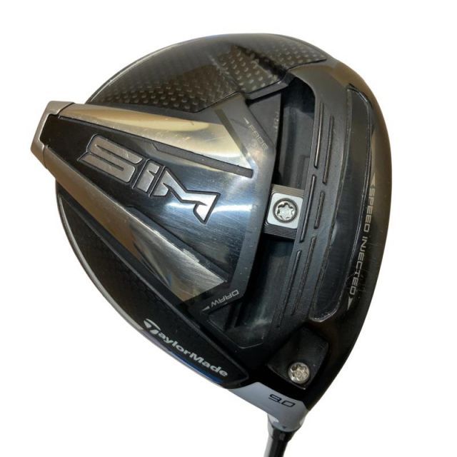 【中古】 テーラーメイド SIM 9° ドライバー DR TENSEI SILVER TM50(DR) (フレックスS) メンズ 男性用 右利き 右用 Cランク ゴルフクラブ
