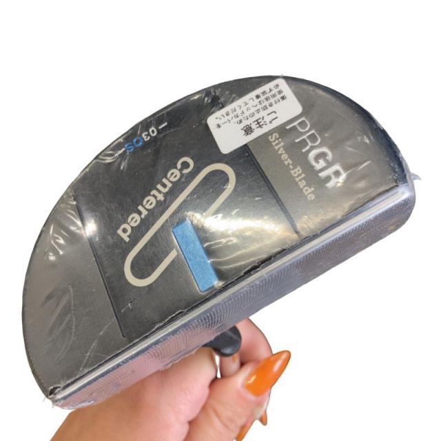 【中古】 プロギア SILVER-BLADE Centered 03OS 34インチ パター PT スチール (フレックスその他) メンズ 男性用 右利き 右用 Bランク ゴルフクラブ