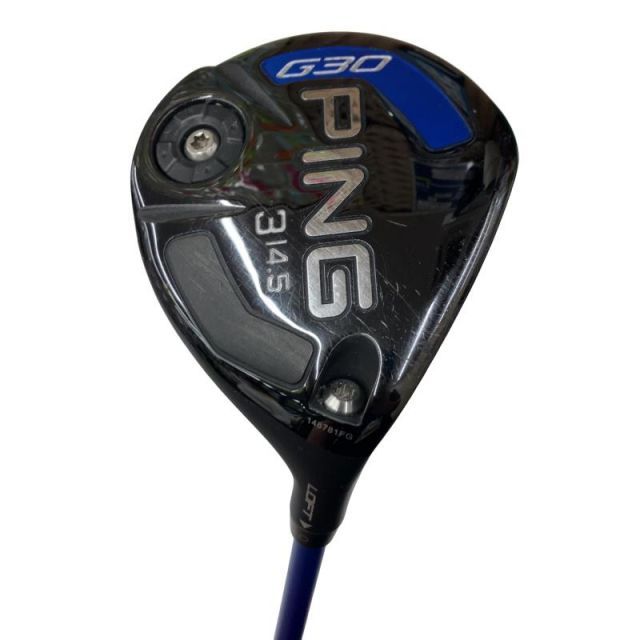【中古】 ピン G30 3W フェアウェイウッド FW TFC 390(フェアウェイ) (フレックスS) メンズ 男性用 右利き 右用 Cランク ゴルフクラブ