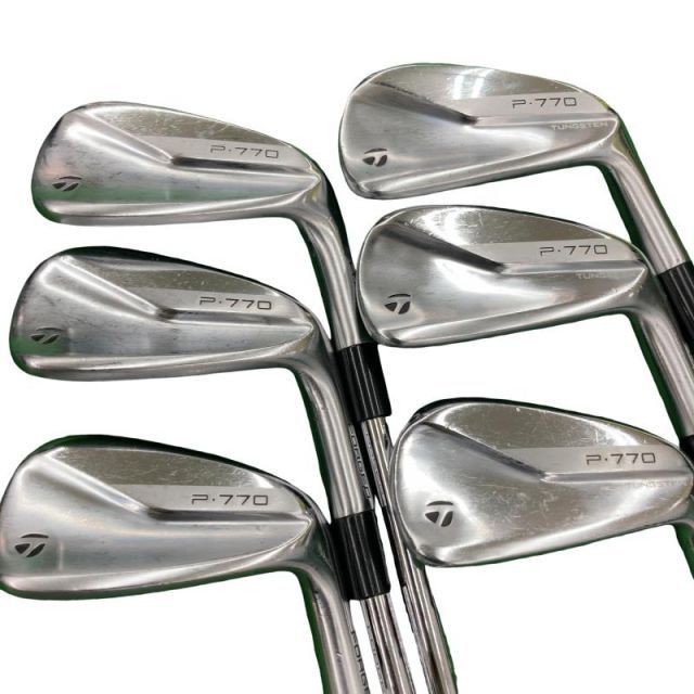 【中古】 テーラーメイド Taylor Made P・770(2020) 6S アイアンセット IR NS PRO MODUS3 TOUR105 (フレックスS) メンズ 男性用 右利き 右用 Cランク ゴルフクラブ