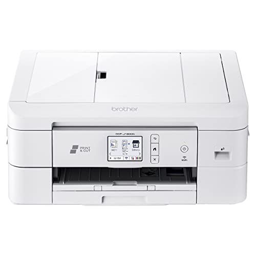ブラザー プリンター CUTFIT(カットフィット) A4インクジェット複合機 DCP-J1800N (Wi-Fi/自動両面/自動カット/スマホ対応)ｍａ