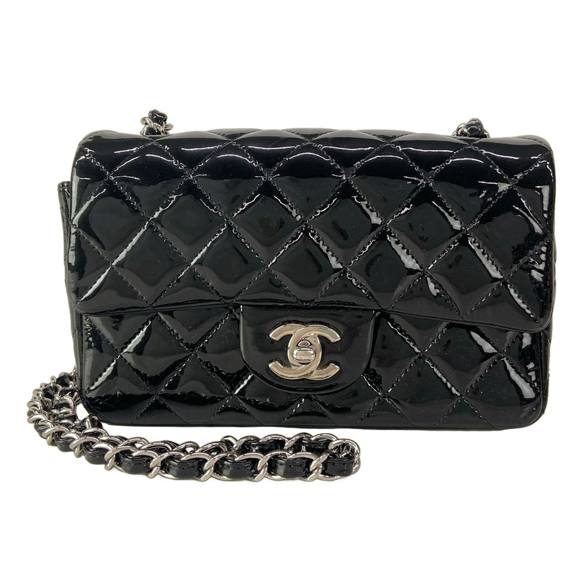 CHANEL(シャネル) ショルダーバッグ ミニマトラッセ A69900 黒 シルバー金具/チェーンショルダー レザー 212,250円