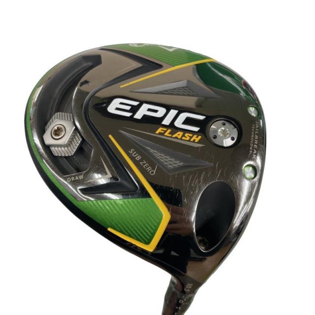 【中古】 キャロウェイ EPIC FLASH SUBZERO 10.5° ドライバー DR Tour AD SZ(ドライバー) (フレックスSR) メンズ 男性用 右利き 右用 Cランク ゴルフクラブ
