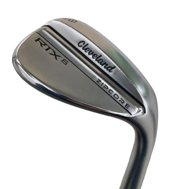 【中古】 クリーブランド Cleveland RTX-6 ZIPCORE ツアーサテン 58°/06° LOW ウェッジ WG 純正特注シャフト (フレックスS) メンズ 男性用 右利き 右用 Cランク ゴルフクラブ