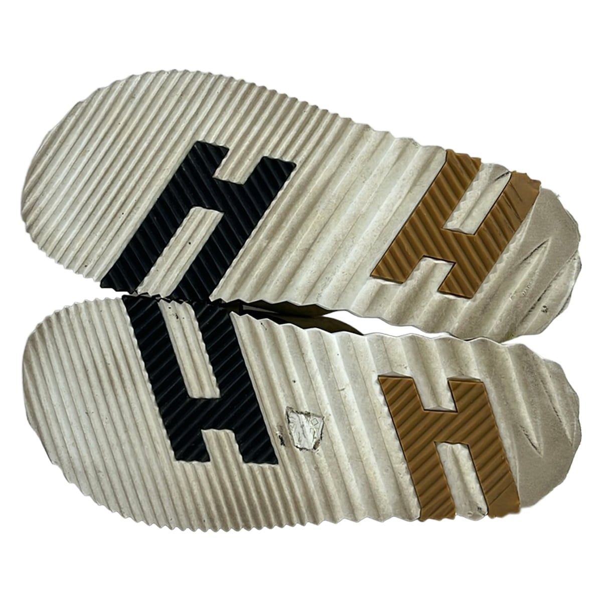 HERMES(エルメス) サンダル 43 メンズ インフラ 241920ZH ベージュ×白