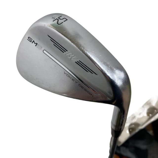 【中古】 タイトリスト VOKEY SPIN MILLED SM9 ツアークロム 52°/12°F ウェッジ WG NS PRO 950GH neo (フレックスS) メンズ 男性用 右利き 右用 Cランク ゴルフクラブ