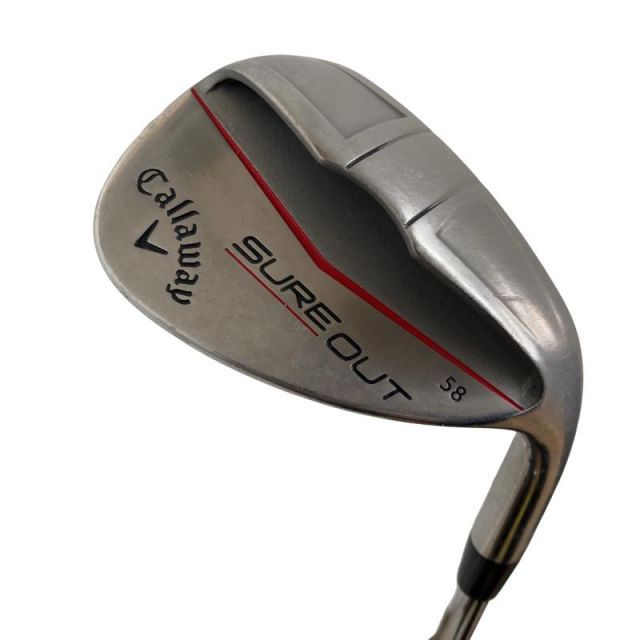 【中古】 キャロウェイ SURE OUT 58° ウェッジ WG NS PRO 950GH (フレックスS) メンズ 男性用 右利き 右用 Cランク ゴルフクラブ