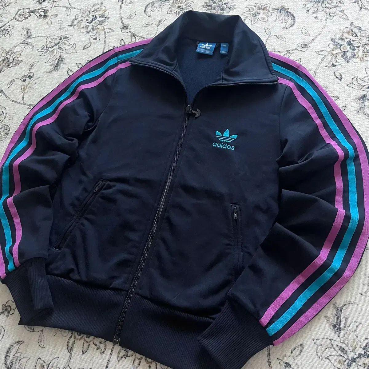 85 adidas ビックロゴ ファイヤーバード トラックジャージ