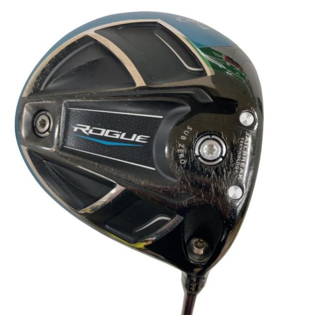 【中古】 キャロウェイ ROGUE SUBZERO 9° ドライバー DR 純正特注シャフト (フレックスS) メンズ 男性用 右利き 右用 Cランク ゴルフクラブ