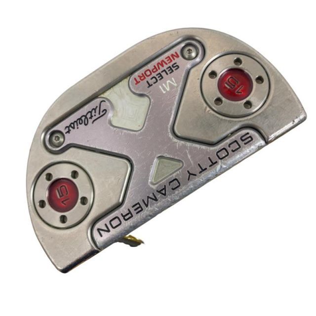 【中古】 タイトリスト SCOTTY CAMERON select NEWPORT M1 MALLET(2016) 34インチ パター PT スチール (フレックスその他) メンズ 男性用 右利き 右用 Cランク ゴルフクラブ