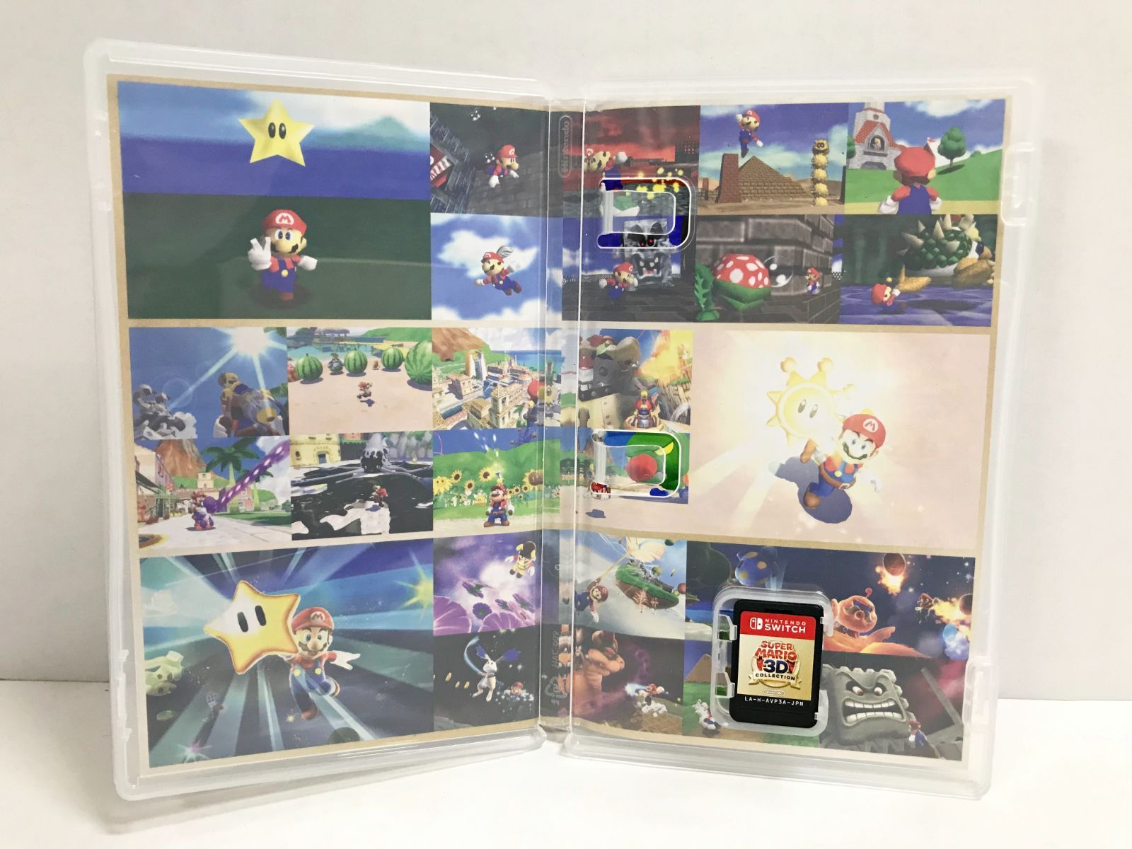 20.【開封】Switchソフト スーパーマリオ 3Dコレクション (ケース