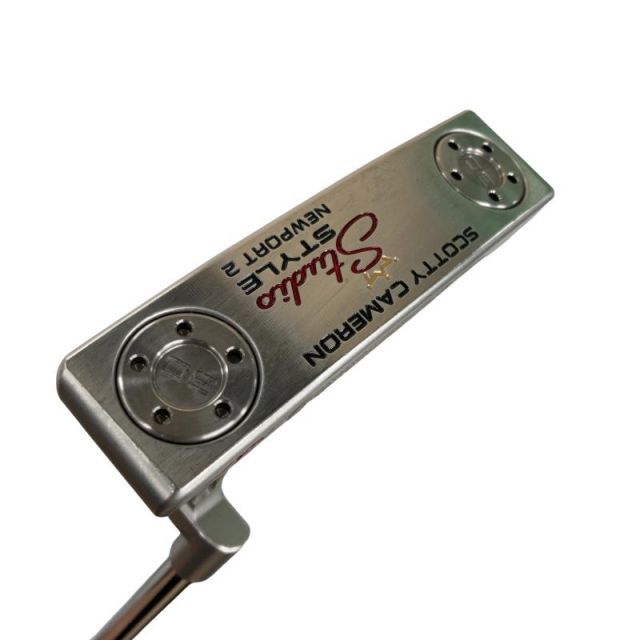 【中古】 タイトリスト SCOTTY CAMERON STUDIO STYLE NEWPORT 2(2025) 34インチ パター PT スチール (フレックスその他) メンズ 男性用 右利き 右用 Bランク ゴルフクラブ