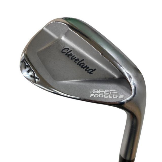 【中古】 クリーブランド Cleveland RTX DEEP FORGED 2 52°/10° ウェッジ WG 純正特注シャフト (フレックスS) メンズ 男性用 右利き 右用 Cランク ゴルフクラブ