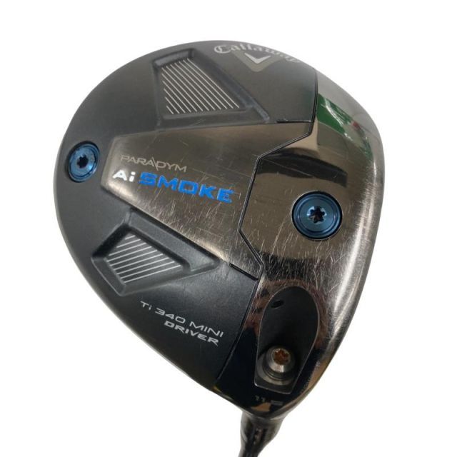 【中古】 キャロウェイ PARADYM Ai SMOKE Ti 340 MINI 11.5° ドライバー DR 純正特注シャフト (フレックスS) メンズ 男性用 右利き 右用 Cランク ゴルフクラブ