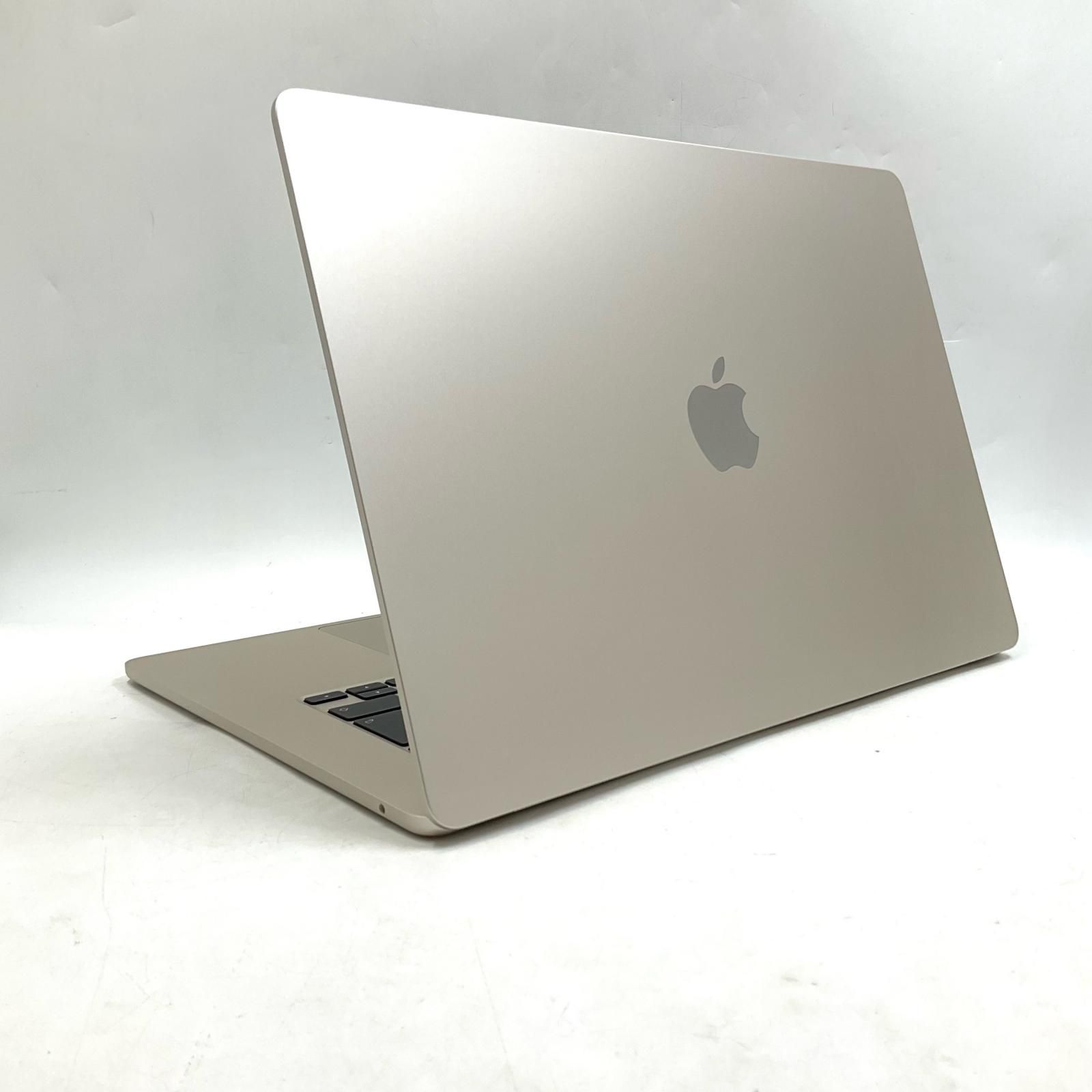【最速発送】Apple MacBook Air 15インチ 2023 M2 8GB 256GB スターライト【難有】