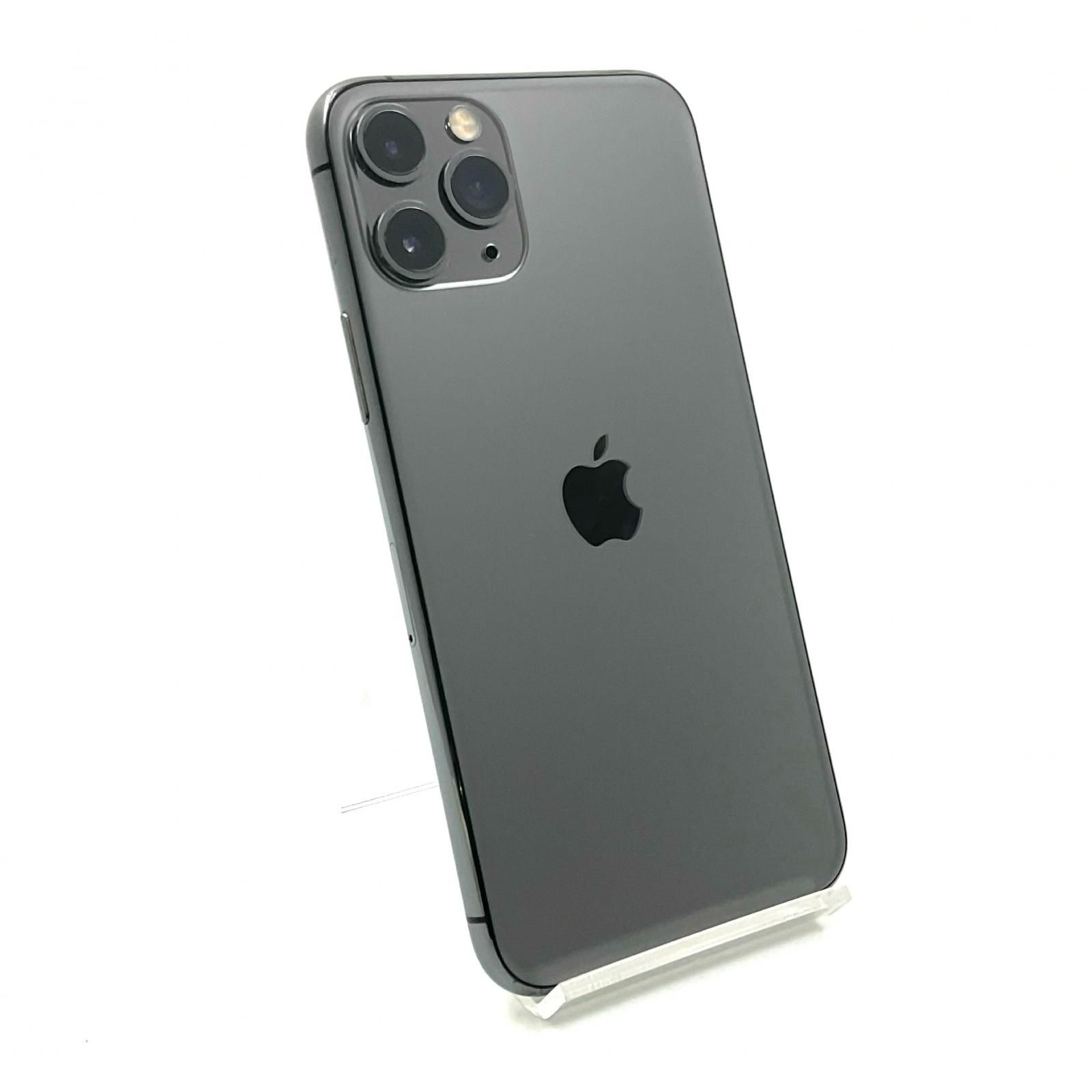 【全額返金保証】【最速発送】 iPhone 11 Pro 256GB スペースグレイ Softbank 白ロム 美品 動作確認済 80%