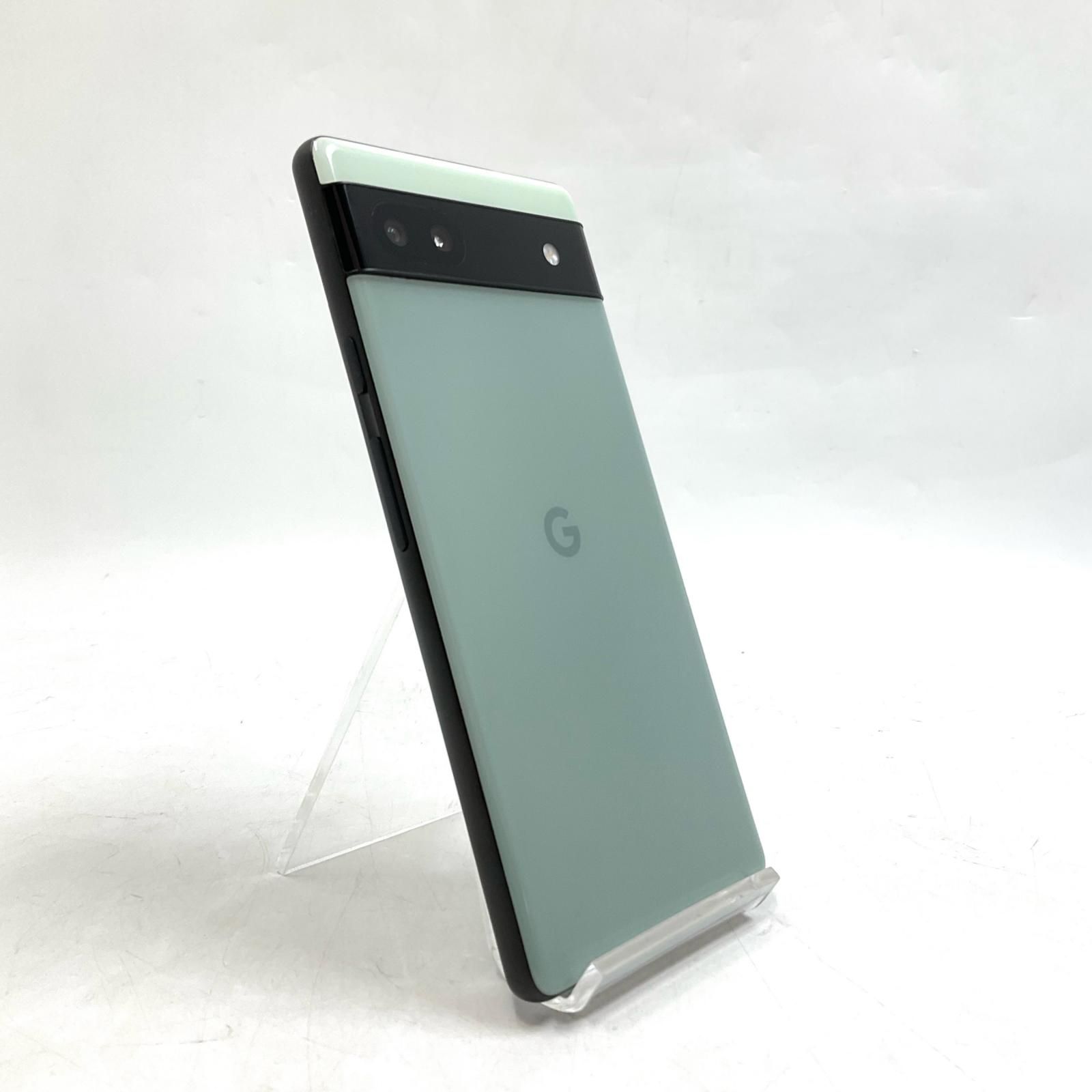 全額返金保証】【最速発送】Google Pixel 6a 128GB セージ Softbank