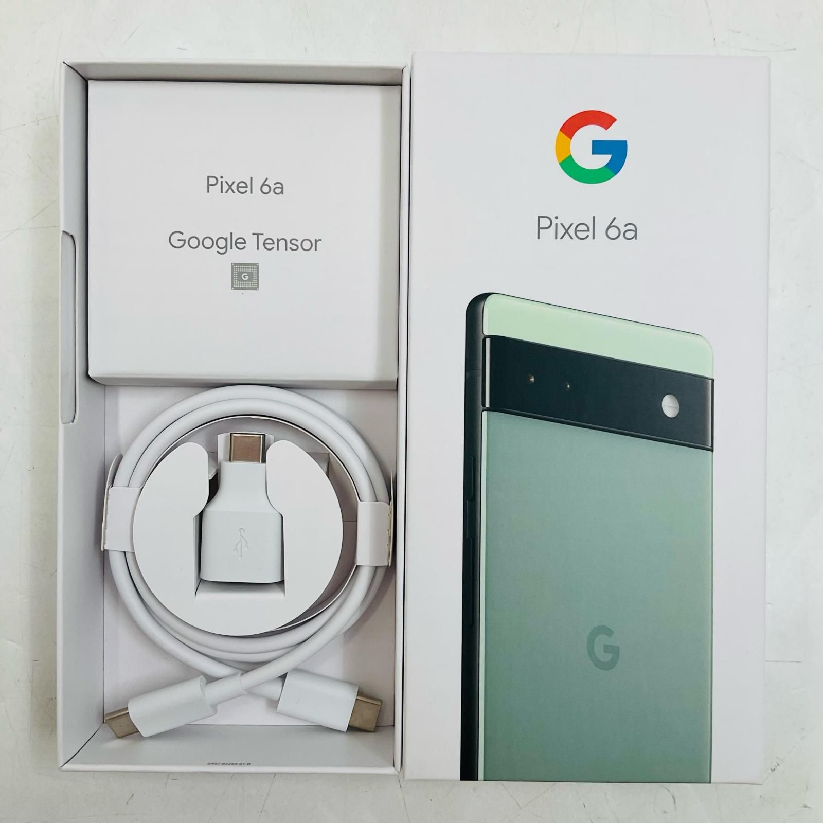 全額返金保証】【最速発送】Google Pixel 6a 128GB セージ Softbank