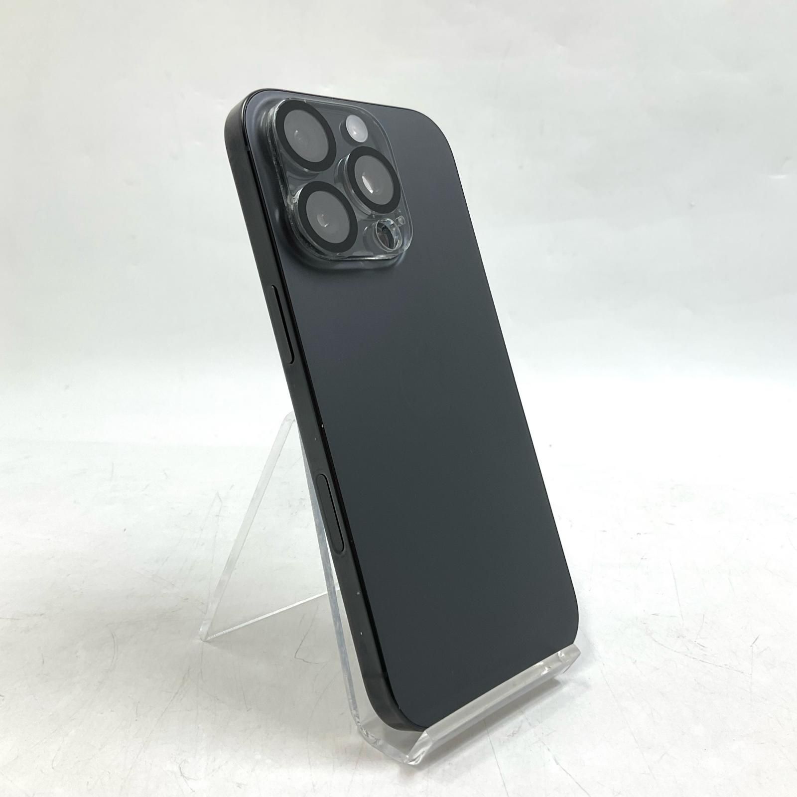 【全額返金保証】【最速発送】 iPhone 16 Pro 256GB ブラックチタニウム Softbank 白ロム 動作確認済