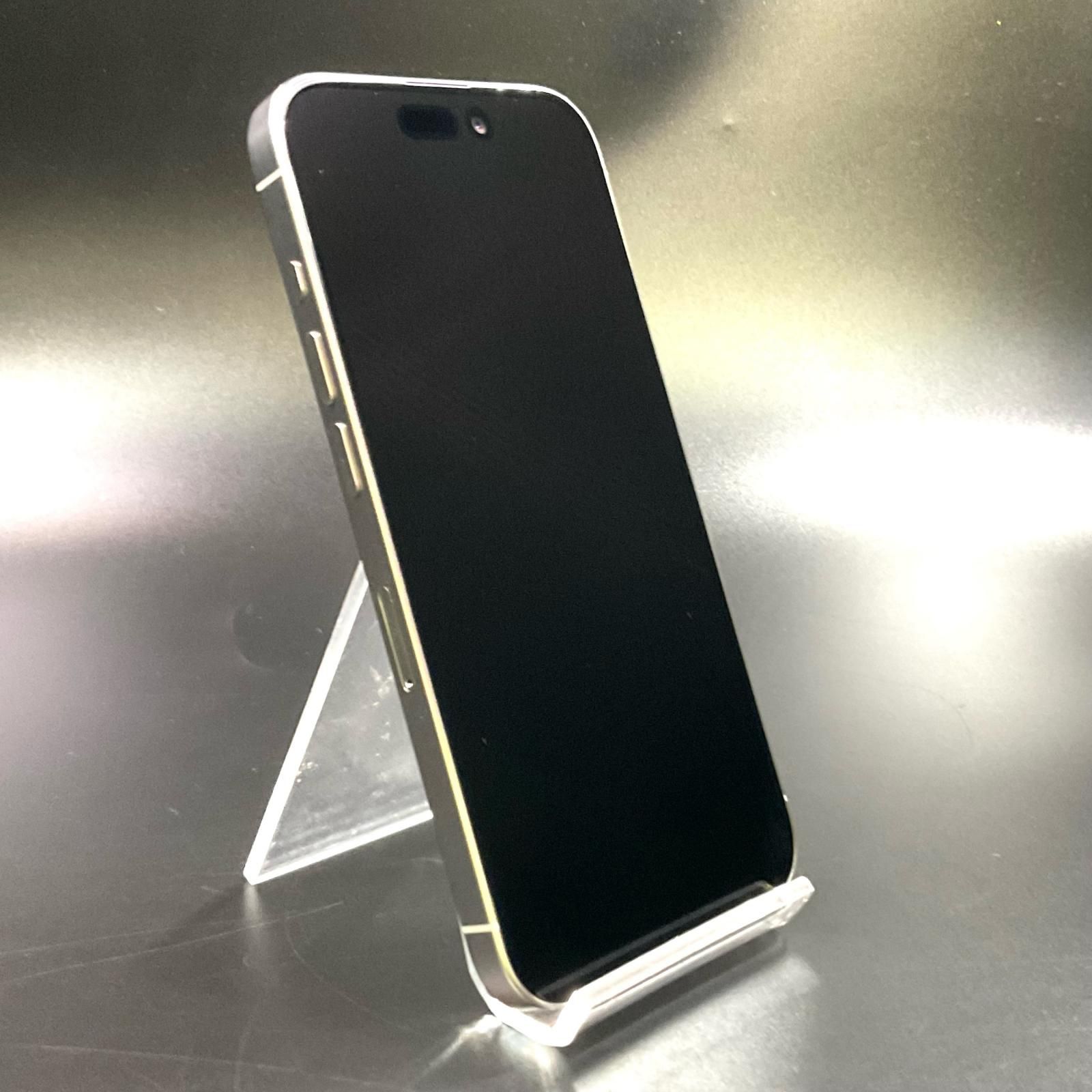 iPhone 15 Pro 128GB ホワイトチタニウム SIMフリー美品 - メルカリ