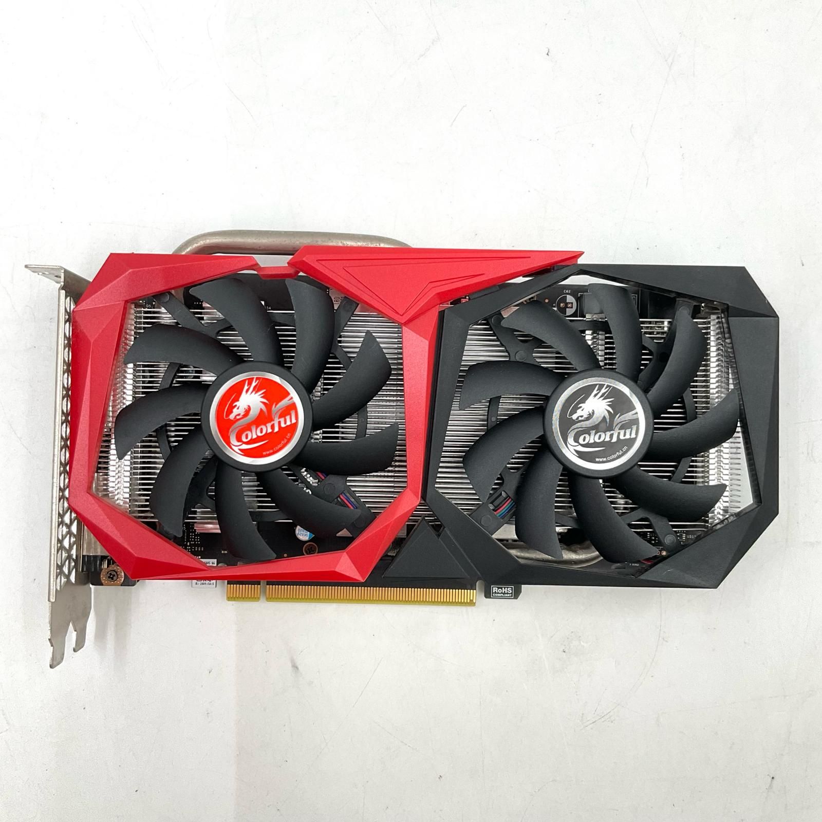 【全額返金保証】【最速発送】Colorful グラフィックボード GeForce GTX 1660 SUPER NB 6G-V 美品 動作確認済