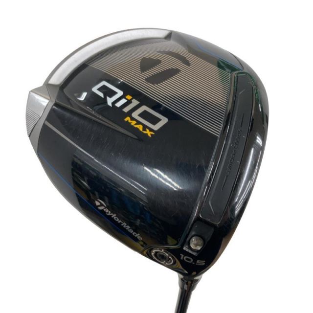 【中古】 テーラーメイド Qi10 MAX 10.5° ドライバー DR 純正特注シャフト (フレックスS) メンズ 男性用 右利き 右用 Cランク ゴルフクラブ