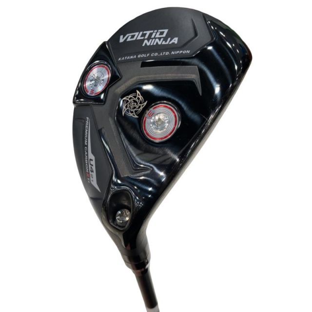 【中古】 カタナゴルフ VOLTiO NINJA PREMIUM CARBON II U4 ユーティリティ UT TOUR AD VG-02U (フレックスS) メンズ 男性用 右利き 右用 Cランク ゴルフクラブ