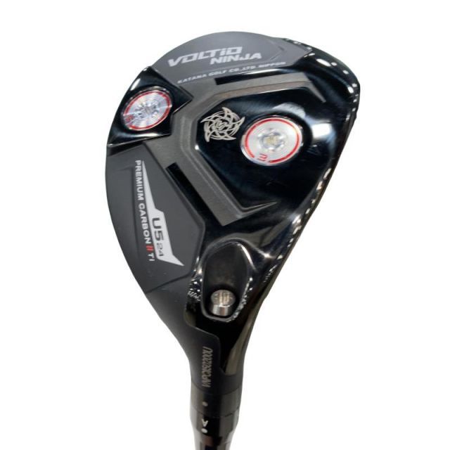 【中古】 カタナゴルフ VOLTiO NINJA PREMIUM CARBON II U5 ユーティリティ UT TOUR AD VG-02U (フレックスS) メンズ 男性用 右利き 右用 Bランク ゴルフクラブ
