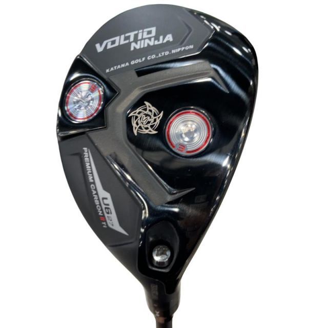 【中古】 カタナゴルフ VOLTiO NINJA PREMIUM CARBON II U6 ユーティリティ UT TOUR AD VG-02U (フレックスS) メンズ 男性用 右利き 右用 Bランク ゴルフクラブ