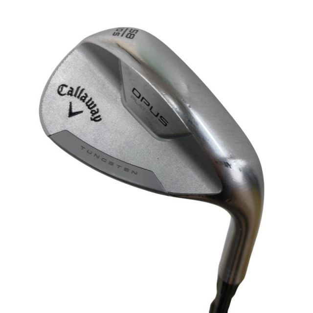 【中古】 キャロウェイ OPUS PLATINUM クロム 58°/10°S ウェッジ WG Dynamic Gold ONYX BLACK (フレックスS) メンズ 男性用 右利き 右用 Cランク ゴルフクラブ