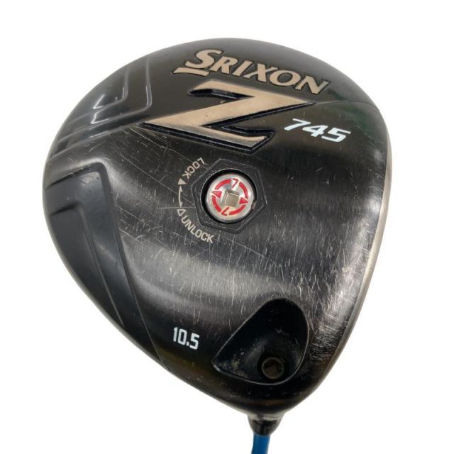 【中古】 ダンロップ SRIXON Z745 10.5° ドライバー DR ATTAS 6☆ 6 (フレックスS) メンズ 男性用 右利き 右用 Cランク ゴルフクラブ