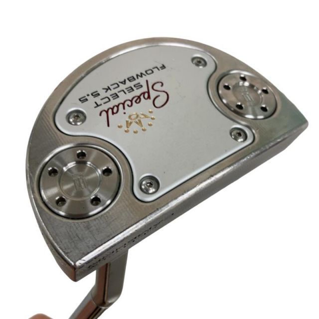 【中古】 タイトリスト SCOTTY CAMERON Special select FLOWBACK 5.5 34インチ パター PT スチール (フレックスその他) メンズ 男性用 右利き 右用 Cランク ゴルフクラブ