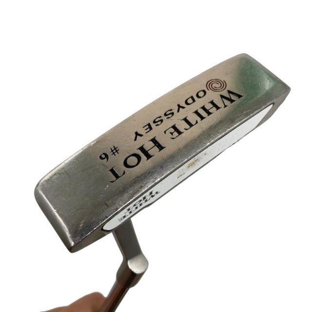 【中古】 オデッセイ WHITE HOT #6 34インチ パター PT スチール (フレックスその他) メンズ 男性用 右利き 右用 Cランク ゴルフクラブ