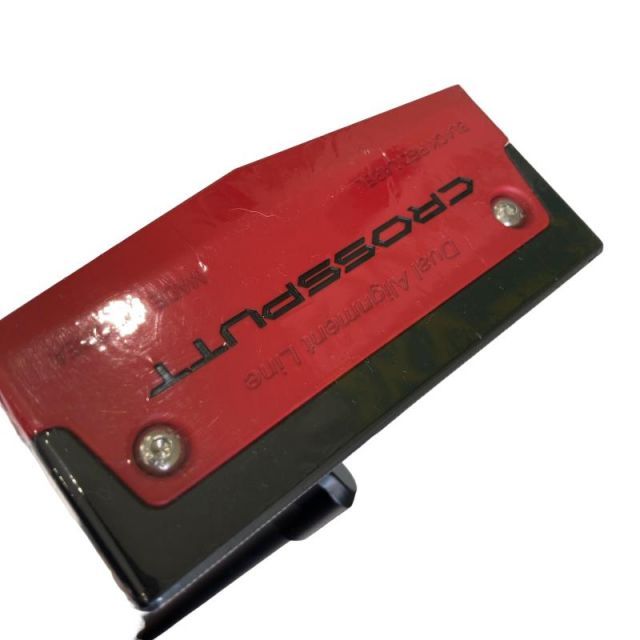 中古】 CROSSPUTT CROSSPUTT RED BLACK LABEL(レッド) 34インチ パター