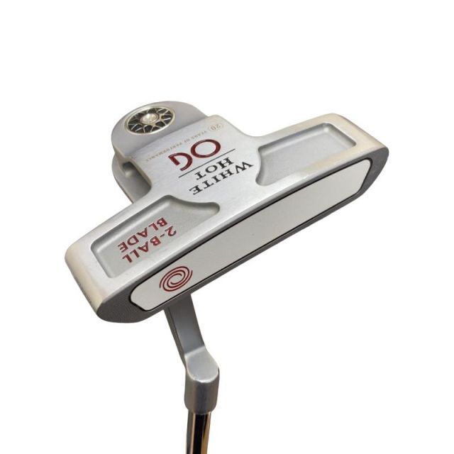 【中古】 オデッセイ WHITE HOT OG 2-BALL BLADE 33インチ パター PT スチール (フレックスその他) メンズ 男性用 右利き 右用 Dランク ゴルフクラブ