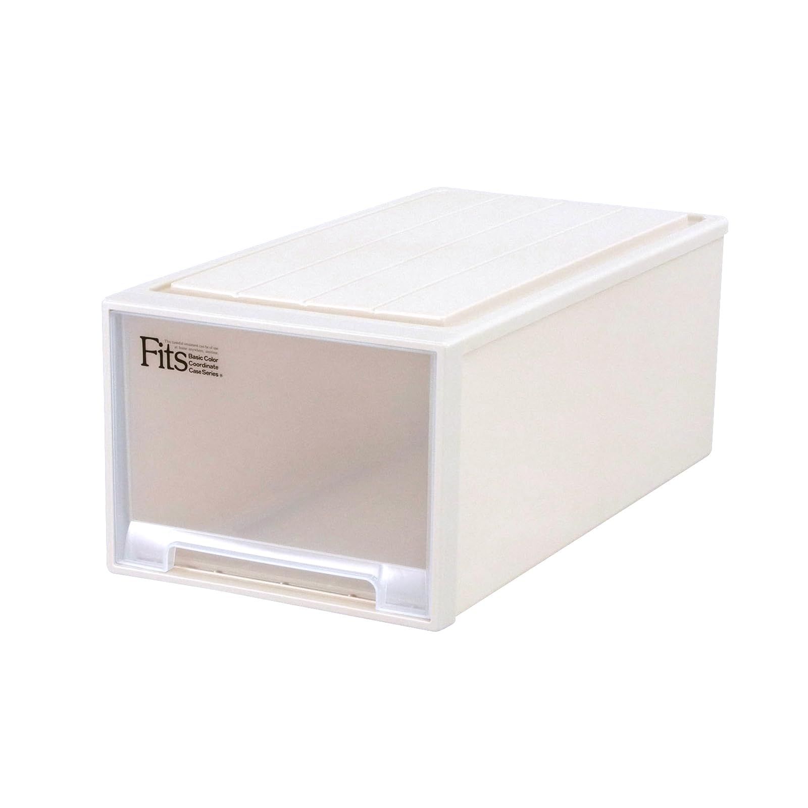 天馬 収納ボックス フィッツケース 押入れ 幅39×奥行74×高さ30cm 収納ケース たわみにくい 衣装ケース 日本製 【色 カプチーノ】 【サイズ ディープ】t 7cb0d519
