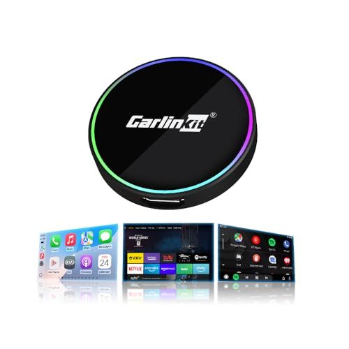 【新品】Carlinkit HD2CP Pro ワイヤレスCarPlayAndroid Auto HDMI入力機能 3IN1アダプター TV Box/TV スティック/GameBox/パソコンに対応 2Kまでの解像度対応 純正で有線CarPlay搭載する車両対