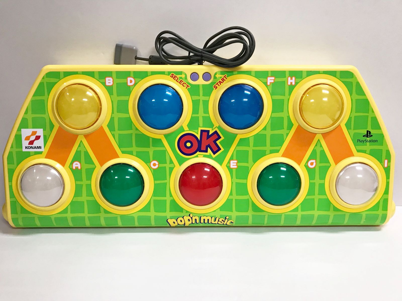 24.【現状品/動確済】ポップンミュージック アーケードスタイルコントローラ RU036 ◆