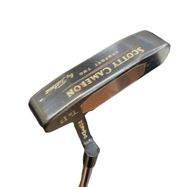 【中古】 タイトリスト SCOTTY CAMERON Tel3(トレリウムII) NEWPORT TWO パター PT Micro Step (フレックスその他) メンズ 男性用 右利き 右用 Dランク ゴルフクラブ