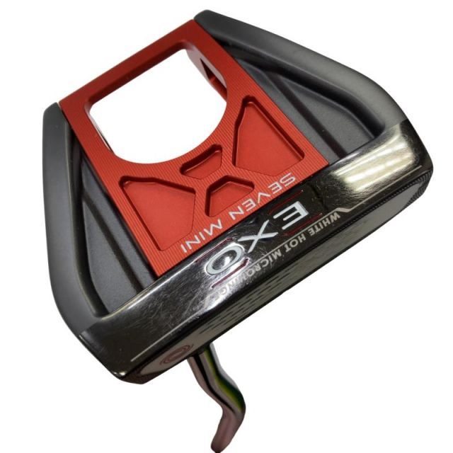 【中古】 オデッセイ EXO SEVEN MINI 34インチ パター PT スチール (フレックスその他) メンズ 男性用 右利き 右用 Cランク ゴルフクラブ