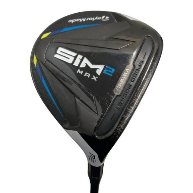テーラーメイドM2 第2世代 スプーン(3W、#3ウッド)（リシャフト品） 中古】 テーラーメイド SIM2 MAX 3W フェアウェイウッド FW リシャフト