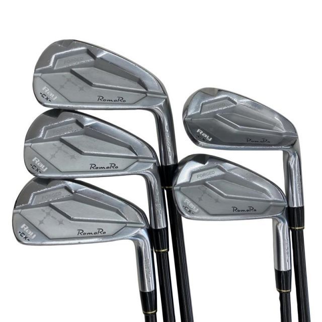 【中古】 RomaRo RomaRo Ray CX S20C 6S アイアンセット IR 純正特注シャフト (フレックスS) メンズ 男性用 右利き 右用 Cランク ゴルフクラブ