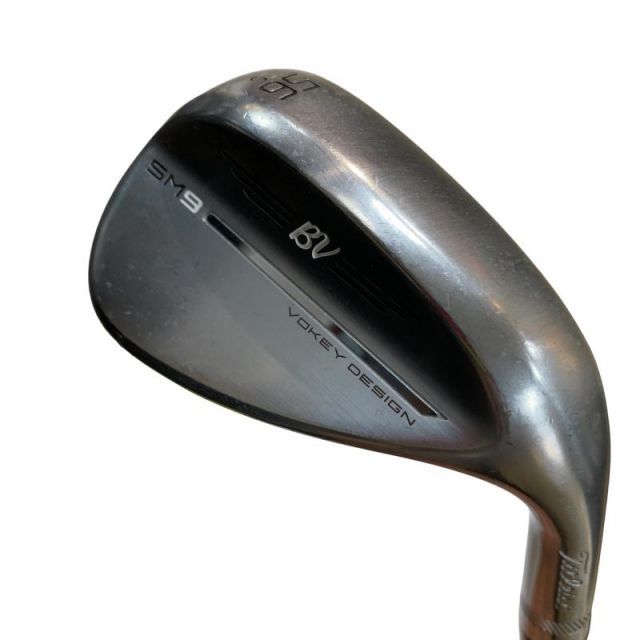【中古】 タイトリスト VOKEY SPIN MILLED SM9 ツアークロム 56°/10°S ウェッジ WG Dynamic Gold (フレックスS) メンズ 男性用 右利き 右用 Dランク ゴルフクラブ