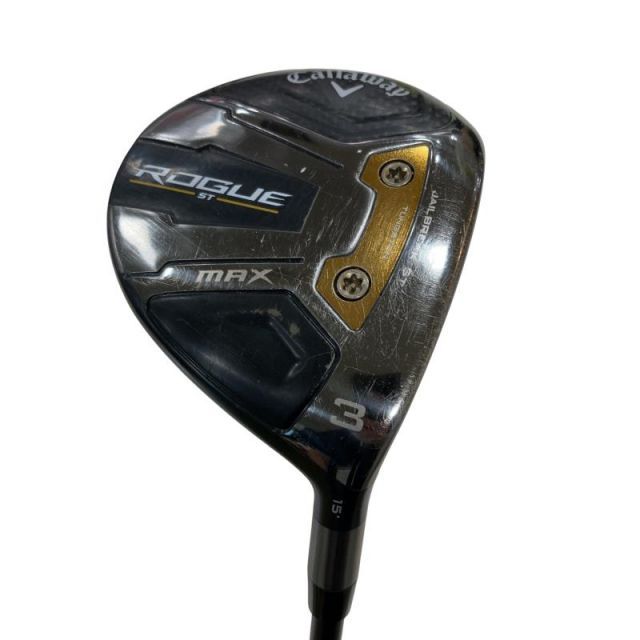 【中古】 キャロウェイ ROGUE ST MAX 3W フェアウェイウッド FW VENTUS 5 for CW(ROGUE ST FW) (フレックスSR) メンズ 男性用 右利き 右用 Cランク ゴルフクラブ