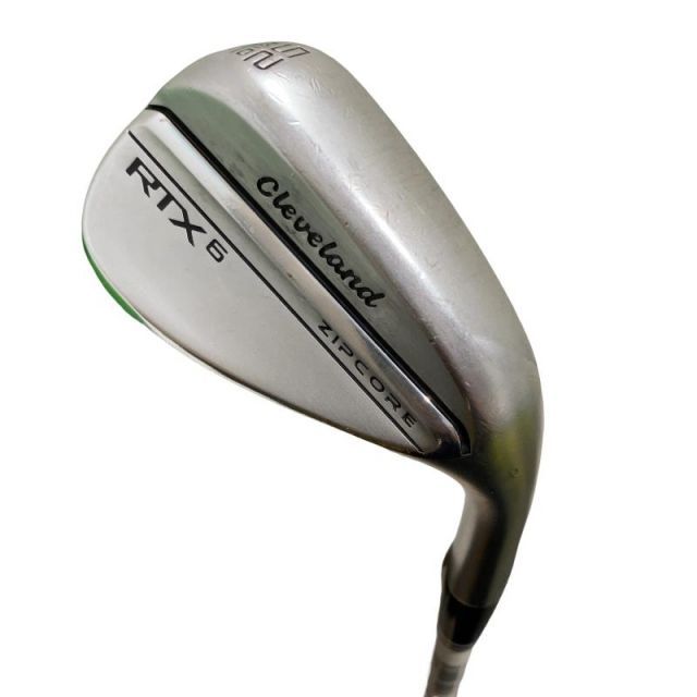 【中古】 クリーブランド Cleveland RTX-6 ZIPCORE ツアーサテン 52°/10° MID ウェッジ WG Dynamic Gold (フレックスS) メンズ 男性用 右利き 右用 Cランク ゴルフクラブ
