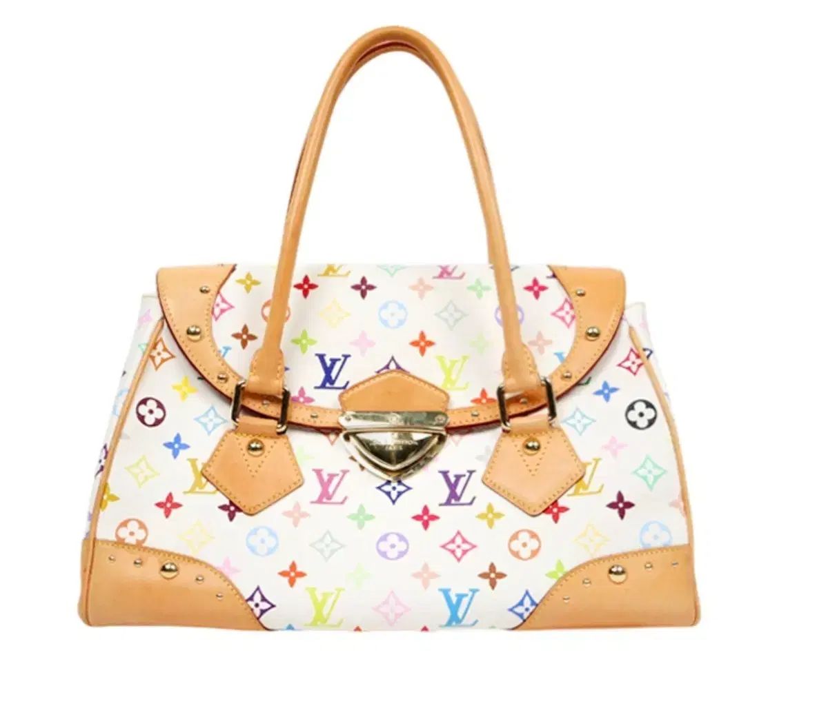正規品 Louis Vuitton ルイヴィトン 村上 マルチ モノグラム 白 ビバリー GM 155,130円