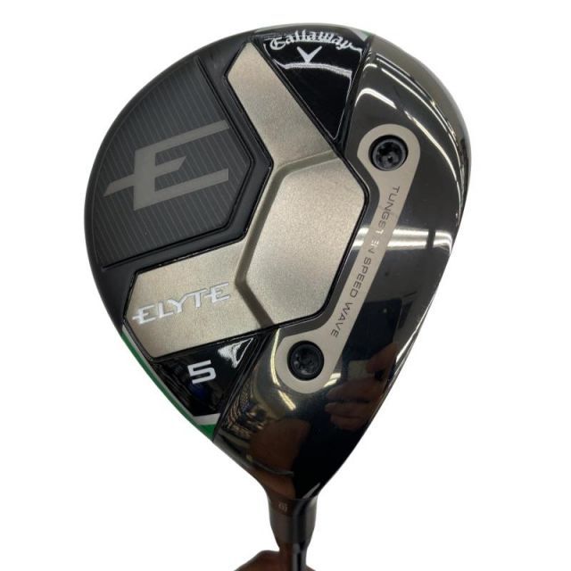 【中古】 キャロウェイ ELYTE 5W フェアウェイウッド FW VENTUS GREEN 50 for CW(ELYTE FW) (フレックスS) メンズ 男性用 右利き 右用 Cランク ゴルフクラブ