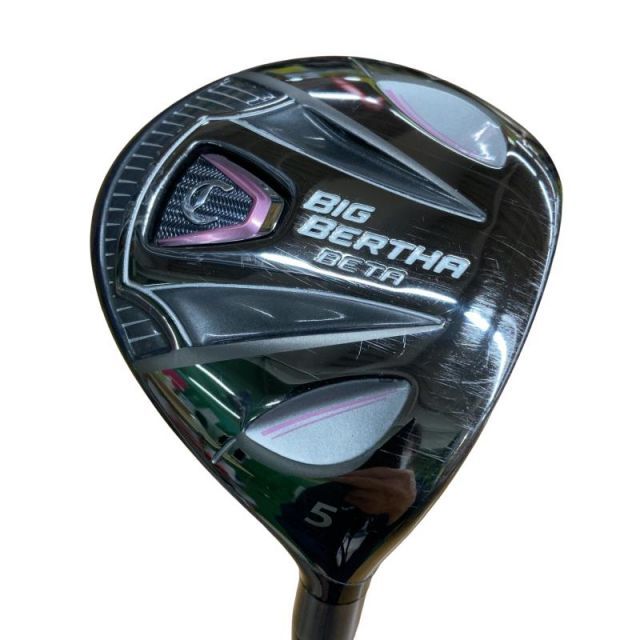 【中古】 キャロウェイ BIG BERTHA(2016) BETA 5W レディース フェアウェイウッド FW GP for BIG BERTHA(フェアウェイ) (フレックスL) レディース 女性用 右利き 右用 Cランク ゴルフクラブ 7,298円